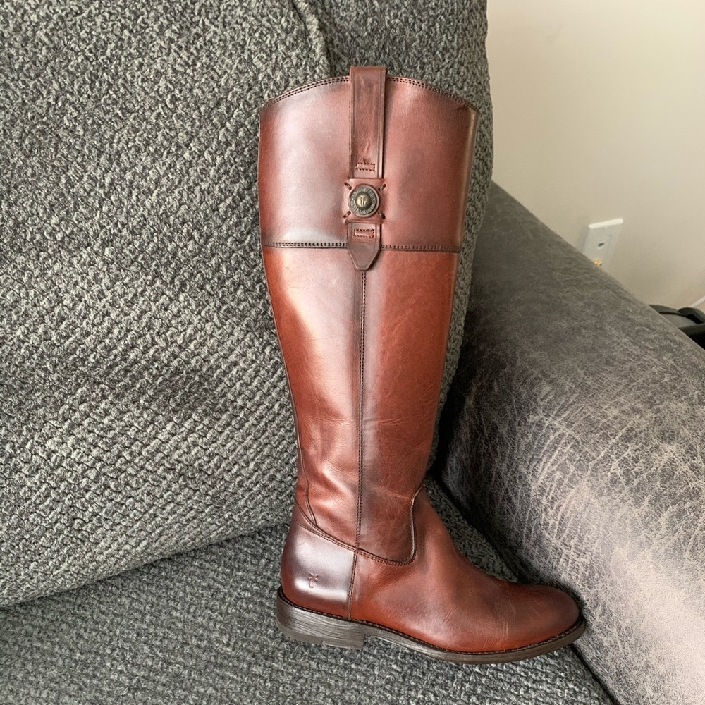 Frye Jayden Button Leather Boots - image 2